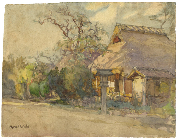 Yoshida Hiroshi “Painting : Landscape”