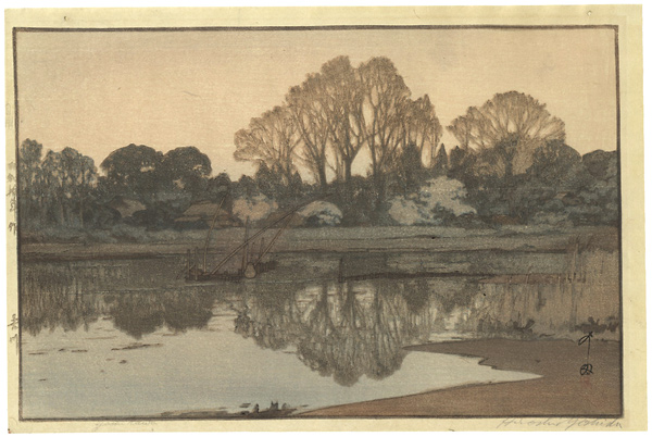 Yoshida Hiroshi “Yoshikawa (Yoshi River)”