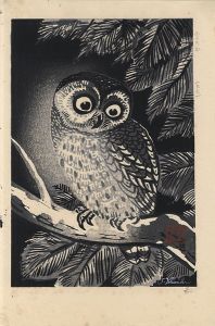 Tokuriki Tomikichiro / Owl