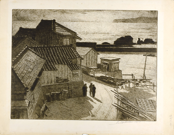 Nakata Kikuji “Fishing Village”