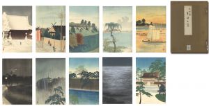 Kawatsura Yoshio (Negoro Raizan)	 / Collection of Woodblock Print : 10 Views of Eastern Capital