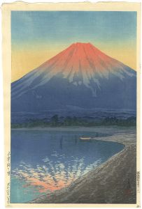 山中湖の暁