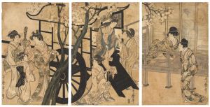 歌麿「御所車」