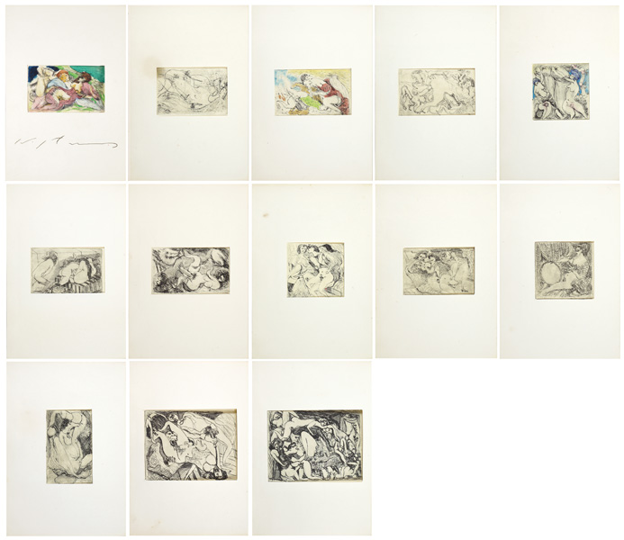 池田満寿夫「池田満寿夫秘蔵版画集」