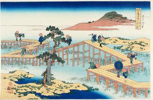 諸国名橋奇覧 三河の八ツ橋の古図 【復刻版】