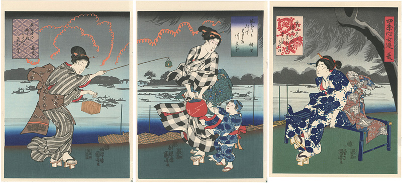 Kuniyoshi “四季心女遊 夏 【復刻版】”