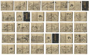 Katsukawa Shungyo ? / Shunga Book : Naniwa Miyage [浪花土産]