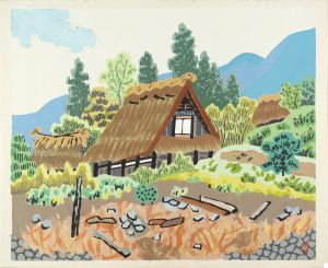 永札資郎「作品（民家）」
