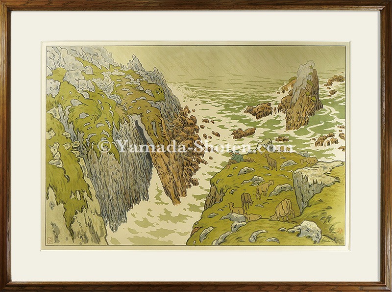 Henri Riviere “Les Aspects de la nature / La Falaise”