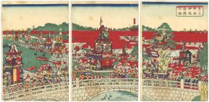 東京神田神社祭礼之図
