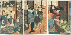 Toyokuni III / Kabuki print [芝居絵]