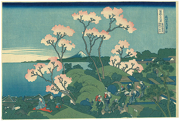 Hokusai “Thirty-Six Views of Mt. Fuji / Fuji from Goten-yama, at Shinagawa on The Tokaido Highway 【Reproduction】”