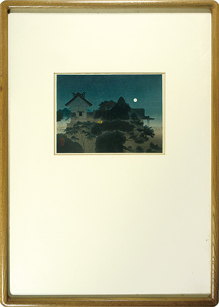 Komura Settai “Yushima Night View”