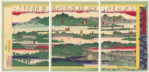 広重三代「北陸東海両道御巡幸名所図会」