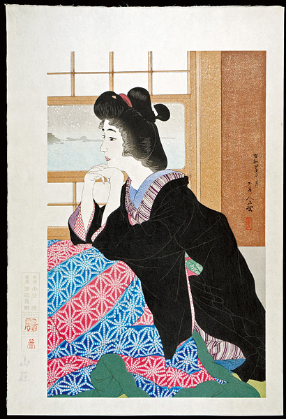 鳥居言人「雪」