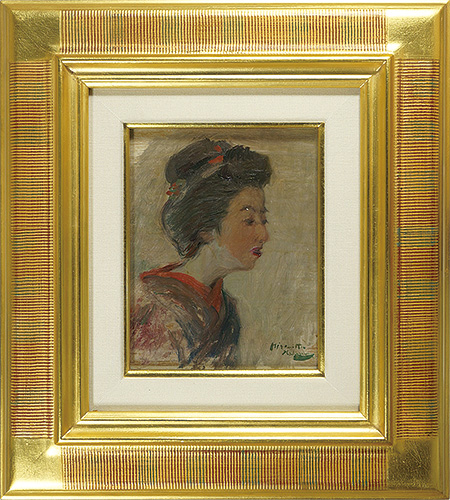 Nakazawa Hiromitsu “自筆画　舞妓（仮題）”