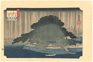 近江八景　唐崎夜雨　【復刻版】