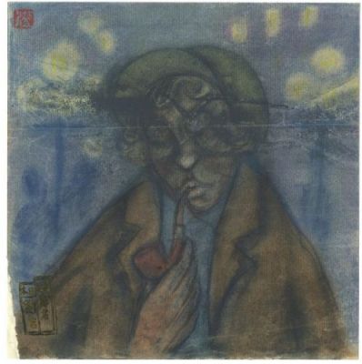 Kawakami Sumio “Painting : The Gambler”