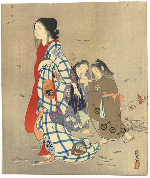 鏑木清方「木版口絵」
