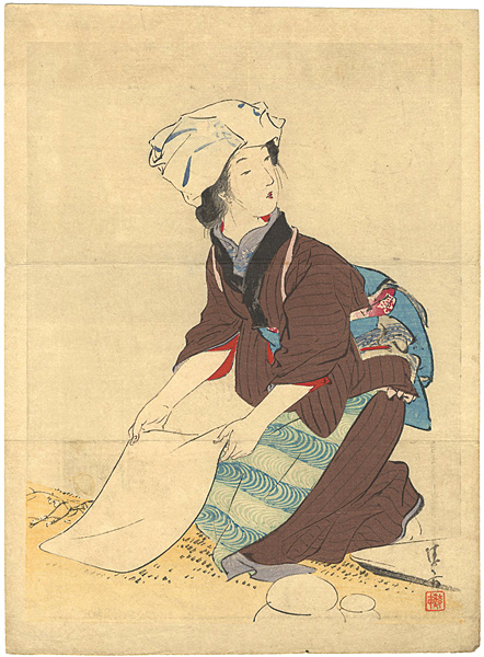 鏑木清方「木版口絵」