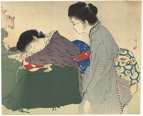 鏑木清方「木版口絵」