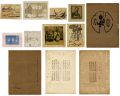 創作版画雑誌 白刀 準備号