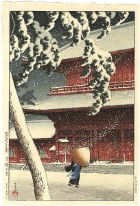 20 Views of Tokyo / Zojo-ji Temple, Shiba 