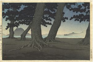 Collection of Scenic Views of Japan II, Kansai Edition / The Beach at Kaiganji Temple in Sanuki Province 