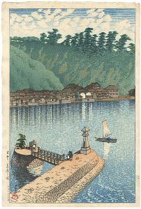 Souvenirs of Travel, Third Series / Mihogaseki Beach in Izumo Province