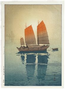 瀬戸内海集 帆船 朝