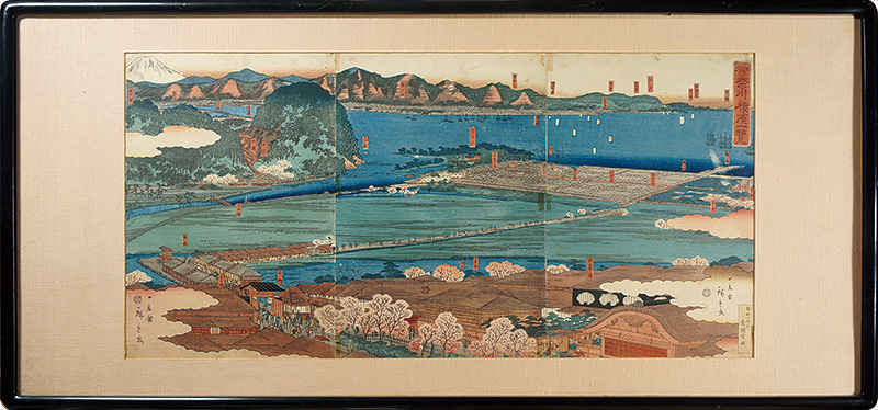 Hiroshige II “神奈川横浜一覧”