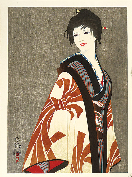 Iwata Sentaro “Compilation of Masterpieces of Bijin Woodblock Prints / Flow of Stars”