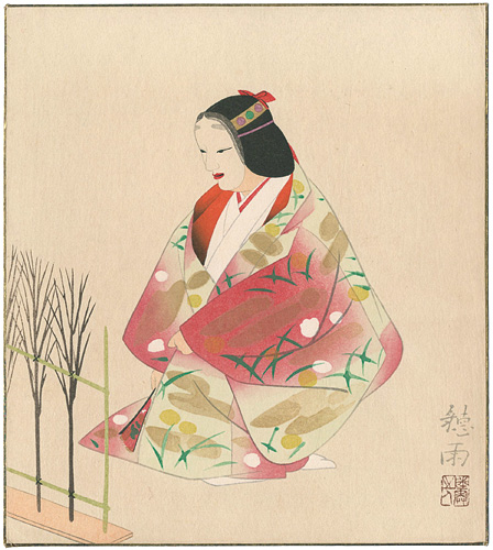 Ota Chou “木版画色紙　”