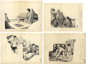 Kobayashi Hidetsune / 自筆画稿　婦女界より