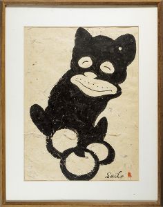自筆画　のらくろ
