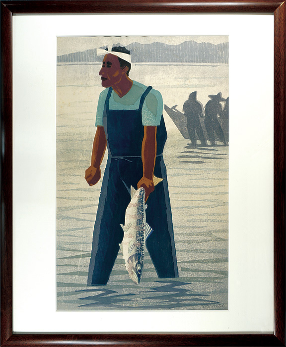 Kato Yasu “Salmon Fishing(tentative title)”