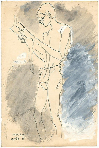 Nagasawa Setsu “自筆画稿”