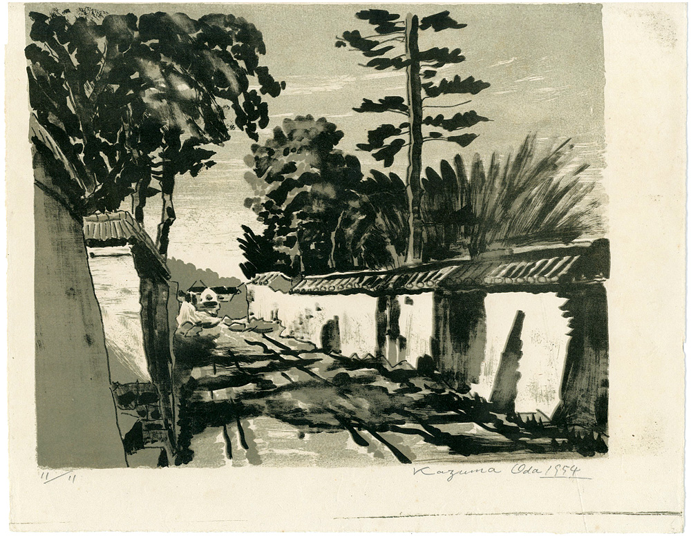 Oda Kazuma “From Yakushiji Temple to Toshodaiji Temple”