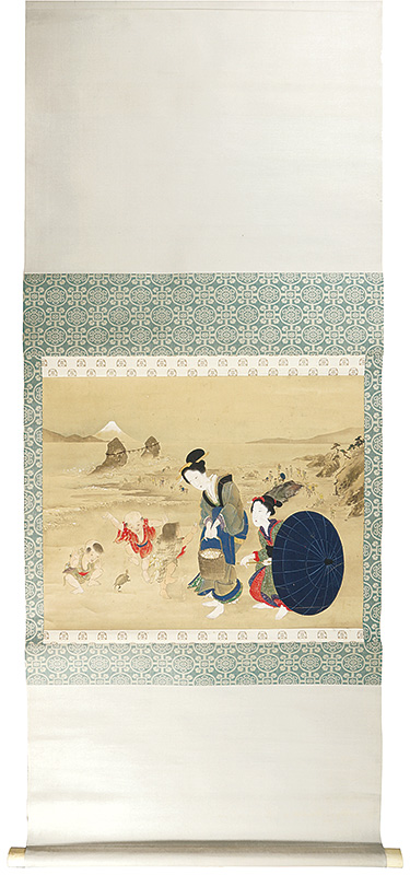 Unknown “肉筆浮世絵　二見ヶ浦”