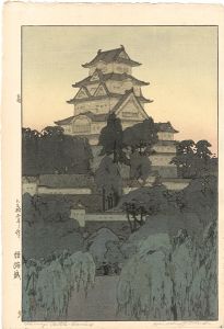 姫路城 夕