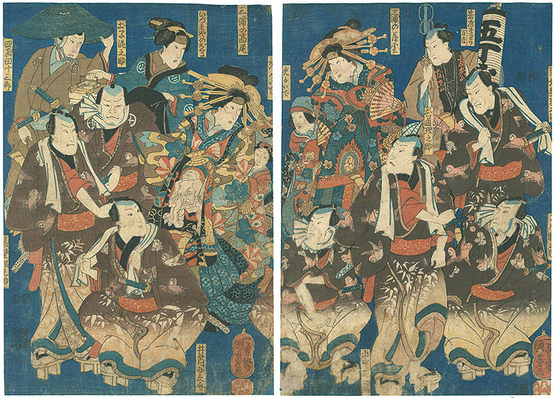 国芳「芝居絵」
