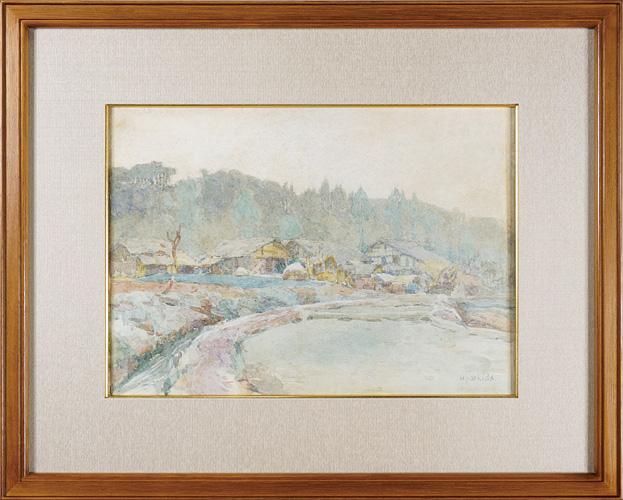 Yoshida Hiroshi “Painting : Arai”