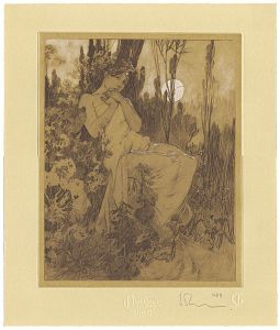Alfons Mucha / The Song of The Nightingale
