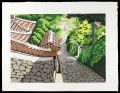 Narrow Street with Paving Ston......