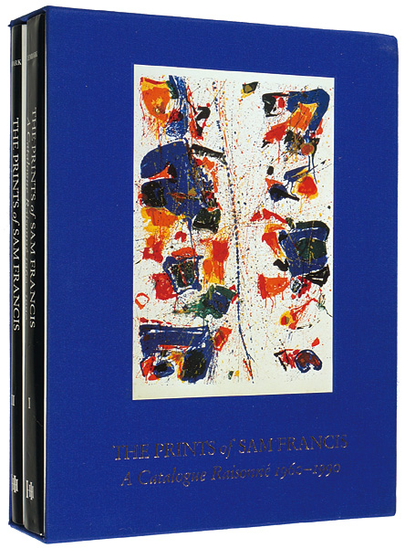 「[英]サム・フランシス 版画カタロクレゾネ1960-1990」Connie W.Lembark