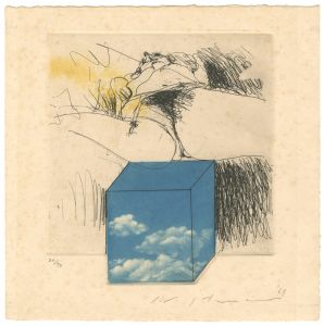 池田満寿夫「この空の上」