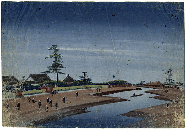作者不詳「泥絵 柳島」