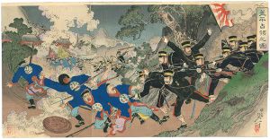 延一「蓋平占領之図」