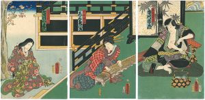 Toyokuni III / 相生源氏高砂松  [相生源氏高砂松 ]
