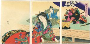 Chikanobu / 竹の一節　壇浦兜軍記　琴責の段 [竹の一節　壇浦兜軍記　琴責の段]